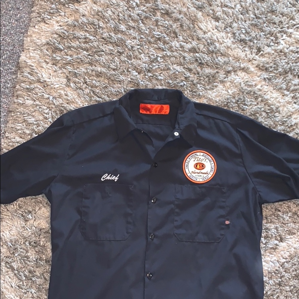 Dickies Tito’s button down work shirt